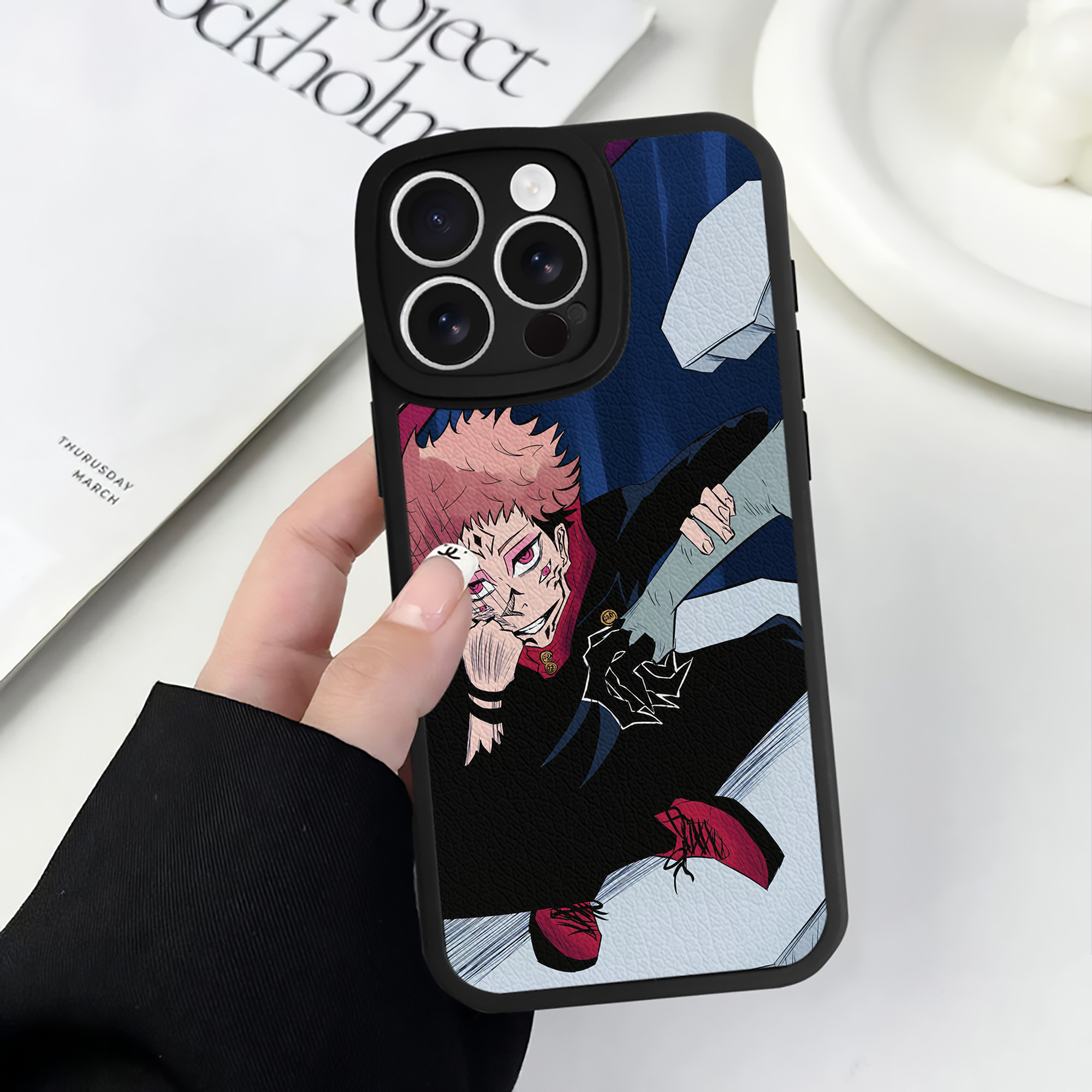 （画像用） SPY×FAMILY间谍家家酒 【iPhone 16シリーズ対応】シリコンスマホケース（レザー調） 材質：シリコン